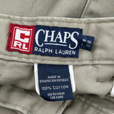 Chaps Ralph Lauren Chinos - 35W 30L Khaki Cotton