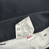 Dickies Chino Shorts - 36W 11L Black Cotton