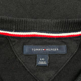 Tommy Hilfiger Sweater - Large Black Cotton