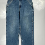 Carhartt Double Knee Carpenter Jeans - 34W 28L Blue Cotton