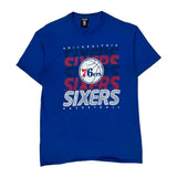 Philadelphia 76Ers Unk Nba T-Shirt - Medium Blue Cotton