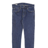 LEVI'S 519 BIG E Mens Jeans Blue Slim Skinny Denim W32 L29 Stretch Cotton