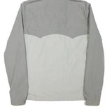 LEVI'S Mens Grey & Light Grey Zip Jacket M Polyester Blend Lightweight Hooded
