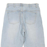 COYOTE TRADEMARK Mens Shorts Blue Denim M W32 Casual Relaxed Fit Cotton Blend