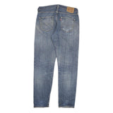 LEVI'S 501CT Mens Jeans Blue Regular Straight Denim Medium W33 L31 Button