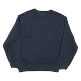 NAUTICA Mens Navy Blue Cotton Blend Crew Neck XL Classic Logo Sweatshirt