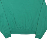 Womens Green California Crew Neck XL Cotton Blend Sweatshirt Casual Pullover