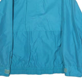 COLUMBIA Womens Blue Outdoor Jacket M Polyester Zip Plain Lightweight Activewear
