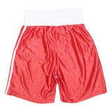Mens Red Casual Boxing Family Elastic Waistband Shorts S W26 Sports Gym Wear