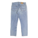 LEVI'S Mens Jeans Blue Regular Straight Denim Light W32 L25 Classic Fit Button