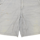 CARHARTT Mens Shorts Grey Casual Relaxed Fit M W33 Cotton Blend