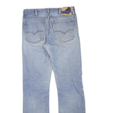 LEVI'S Mens Jeans Blue Regular Straight Denim Light W30 L32 Classic Style Zip