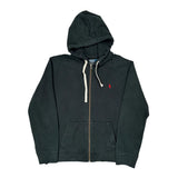 Polo By Ralph Lauren Hoodie - 2XL Black Cotton Blend