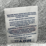 Vintage 90S Blank Jerzees Sweatshirt - XL Grey Polyester Blend
