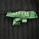 Ralph Lauren Jumper - Small Black Cotton