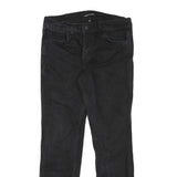 LEVI'S Mens Slim Black Denim Raw Slim Jeans W30 L28 Stylish Cotton Blend