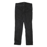 LEVI'S Mens Slim Black Denim Raw Slim Jeans W30 L28 Stylish Cotton Blend