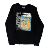 Mmii True Religion Graphic Long Sleeve T-Shirt - Large Black Cotton