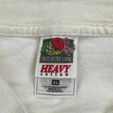 Fruit Of The Loom William Shakespeare Graphic T-Shirt - XL White Cotton