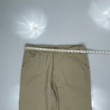 Wrangler Cargo Trousers - 38W 32L Khaki Cotton