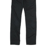 VANS Mens Cotton Blend Black Slim Slim Fit Trousers W26 L26 Zip Closure