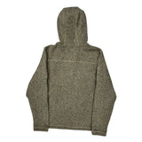 The North Face Fleece Jacket - Large Gray Polyester
