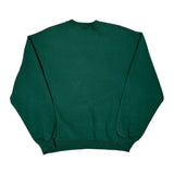 Russell Athletic Sweatshirt - Large Green Cotton