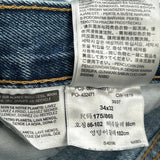 Levis Jeans - 28W 32L Blue Denim