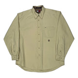 Tommy Hilfiger Shirt - Large Beige Cotton