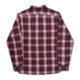 Polo By Ralph Lauren Checked Flannel Shirt - XL Blue Cotton