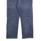 LEVI'S 504 Mens Jeans Blue Regular Straight Denim Medium W34 L25 Classic Fit Zip