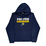 Pacers Basketball Nba Hoodie - Large Navy Cotton