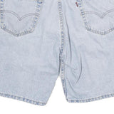 LEVI'S Mens Denim Blue Casual Shorts XL W34 Cotton Blend Classic Fit