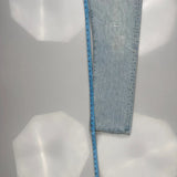 501 Levis Jeans - 34W 30L Light Wash Cotton