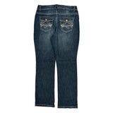 Unbranded Boot Cut Jeans - 34W UK 14 Blue Cotton