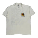 Single Stitch Pubs Of Waikiki Beach Anvil Graphic T-Shirt - XL White Cotton