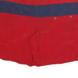 POLO SPORT RALPH LAUREN Mens Red & Navy Sports Casual Shorts M W36 Swimwear