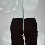 Carhartt Carpenter Trousers - 37W UK 18 Brown Cotton