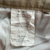 Dockers Cargo Pants - 34W 33L Khaki Cotton