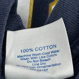 Milwaukee Brewers Majestic Mlb T-Shirt - Medium Navy Cotton