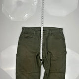 Dickies Carpenter Pants - 36W 30L Green Cotton