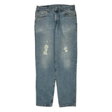 Made In USA Levis 550 Jeans - 34W 36L Light Wash Cotton