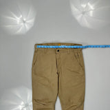 Carhartt Cargo Trousers - 32W 30L Beige Cotton
