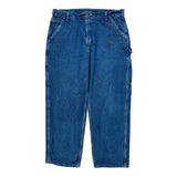 Carhartt Double Knee Carpenter Pants - 36W 30L Blue Denim