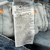 501 Levis Jeans - 30W 31L Blue Cotton