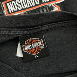 Harley Davidson Graphic T-Shirt - XL Gray Cotton