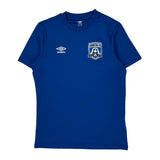Youth Umbro Coastal Fc Football Shirt - Large Blue Polyester