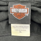 Chicago Harley Davidson T-Shirt - XL Black Cotton