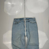 560 Levis Jeans - 37W 30L Light Wash Cotton