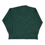 Carhartt Long Sleeve T-Shirt - 2XL Green Cotton